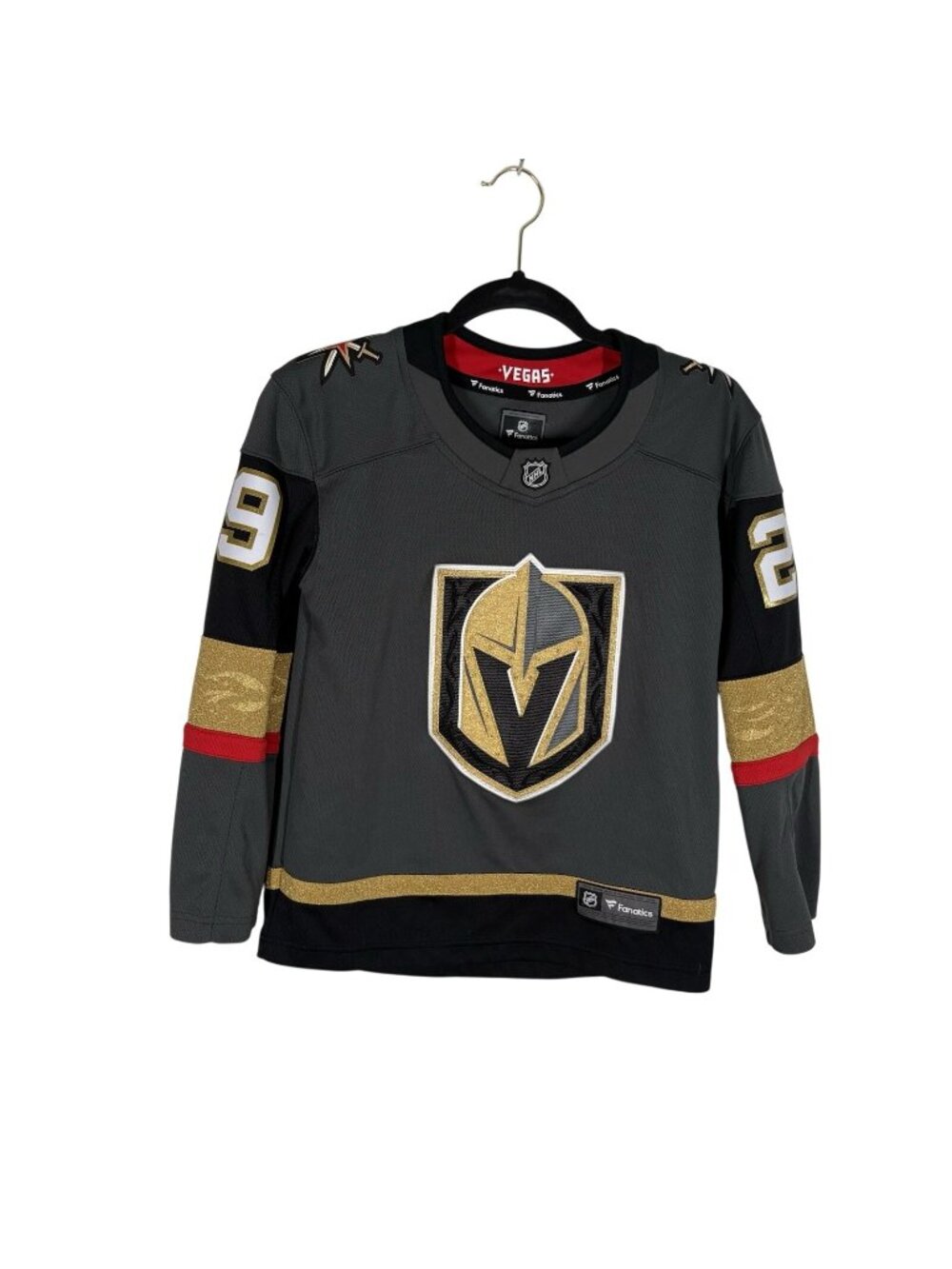 Fanatics Vegas Golden Knights Marc Andre Fleury 29 NHL Hockey Jersey Youth S/M